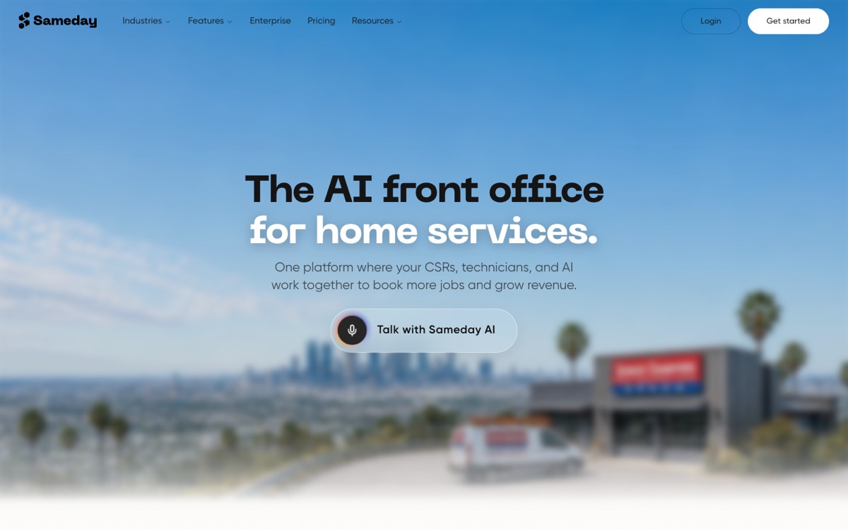 Sameday website